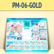 Стенд «Коронавирус» с глубоким А4 карманом (PM-06-GOLD)